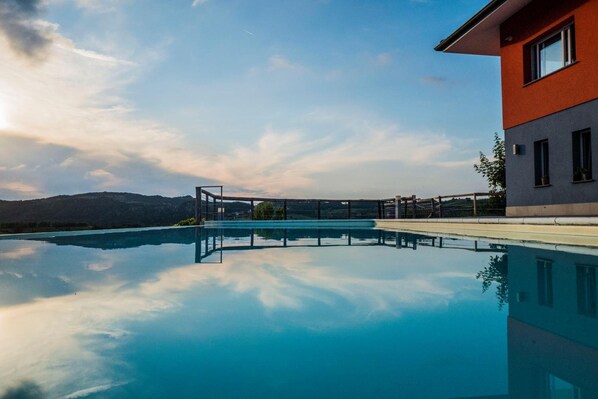 Seasonal outdoor pool