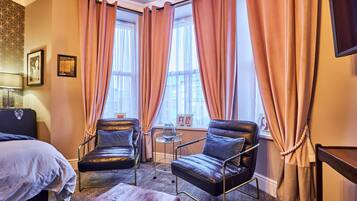 Individually decorated, soundproofing, free WiFi, bed sheets