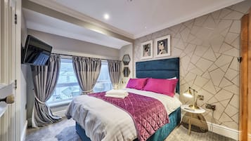 Individuelt dekorert, lydisolert, wi-fi (inkludert) og sengetøy