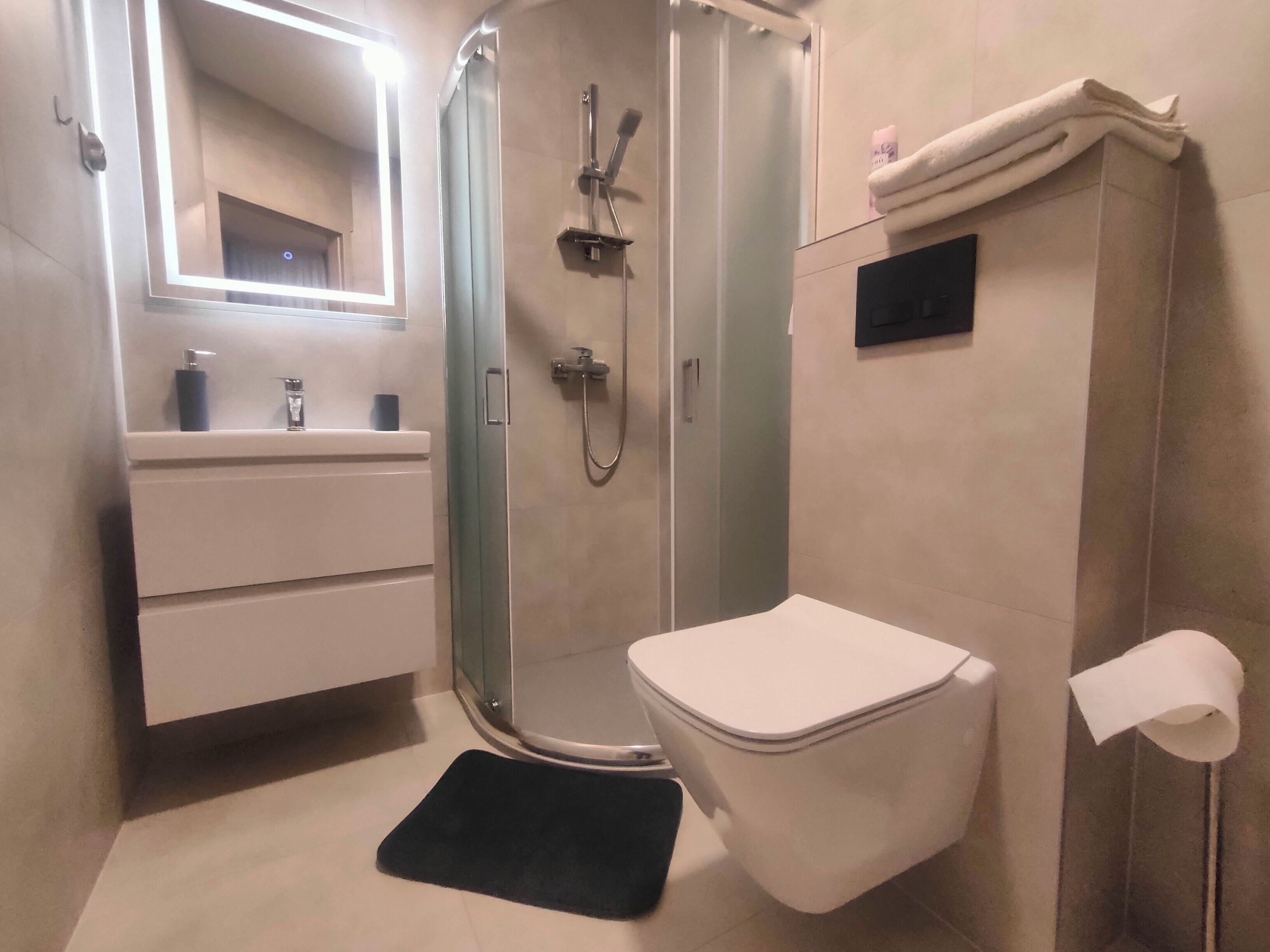 Studio Design | Salle de bain | Serviettes fournies