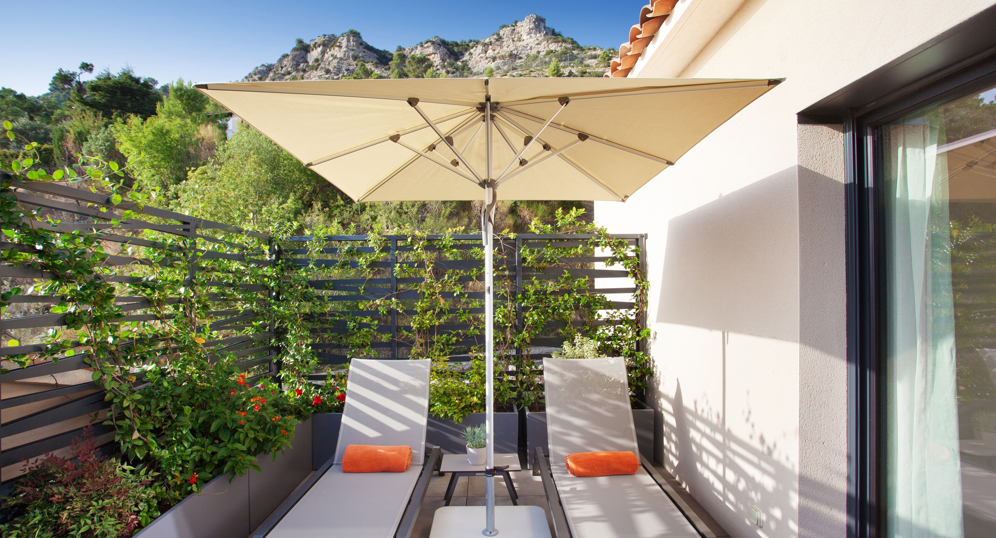 deluxe suite | terrace/patio