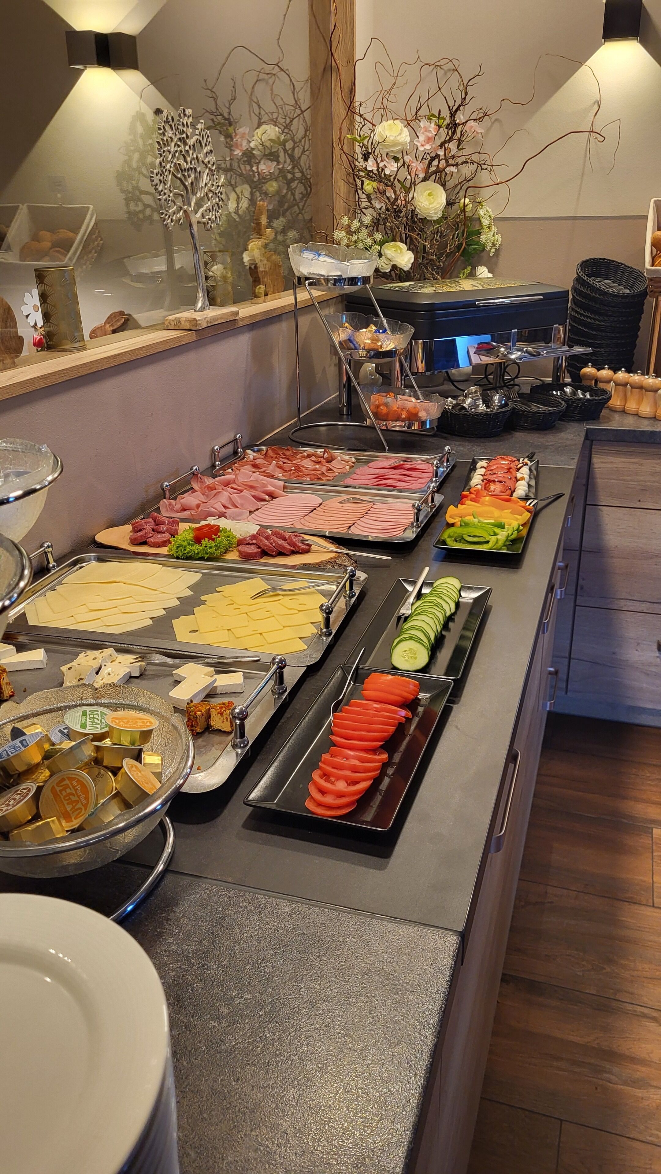 Daily buffet breakfast (EUR 12 per person)