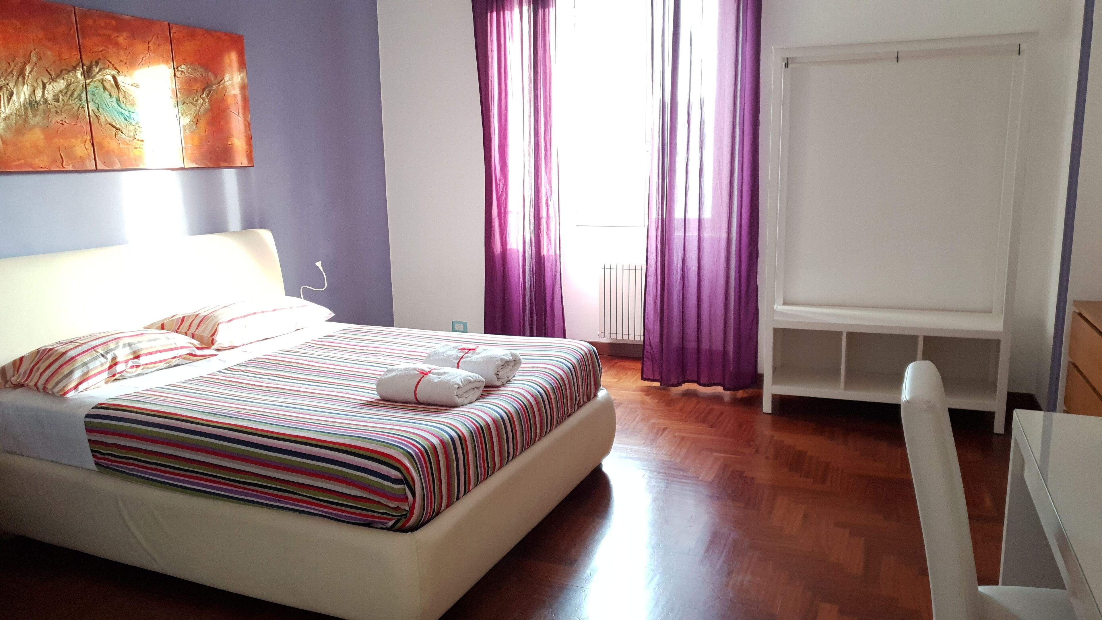 3 slaapkamers, een kluis op de kamer, een strijkplank/strijkijzer