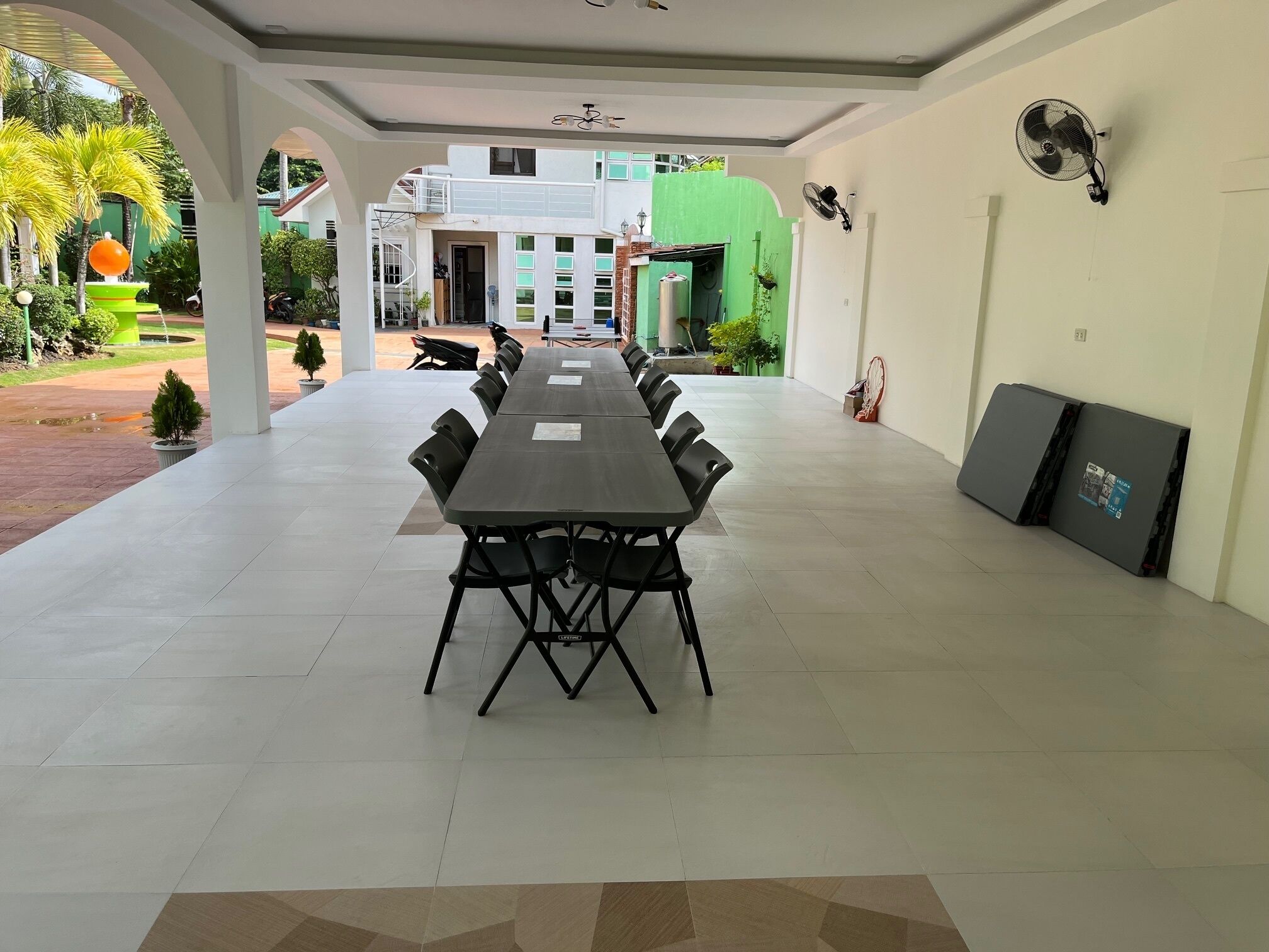 Fachada de la propiedad