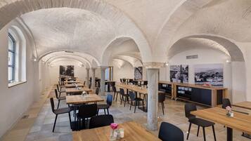 Daily buffet breakfast (EUR 12.50 per person)