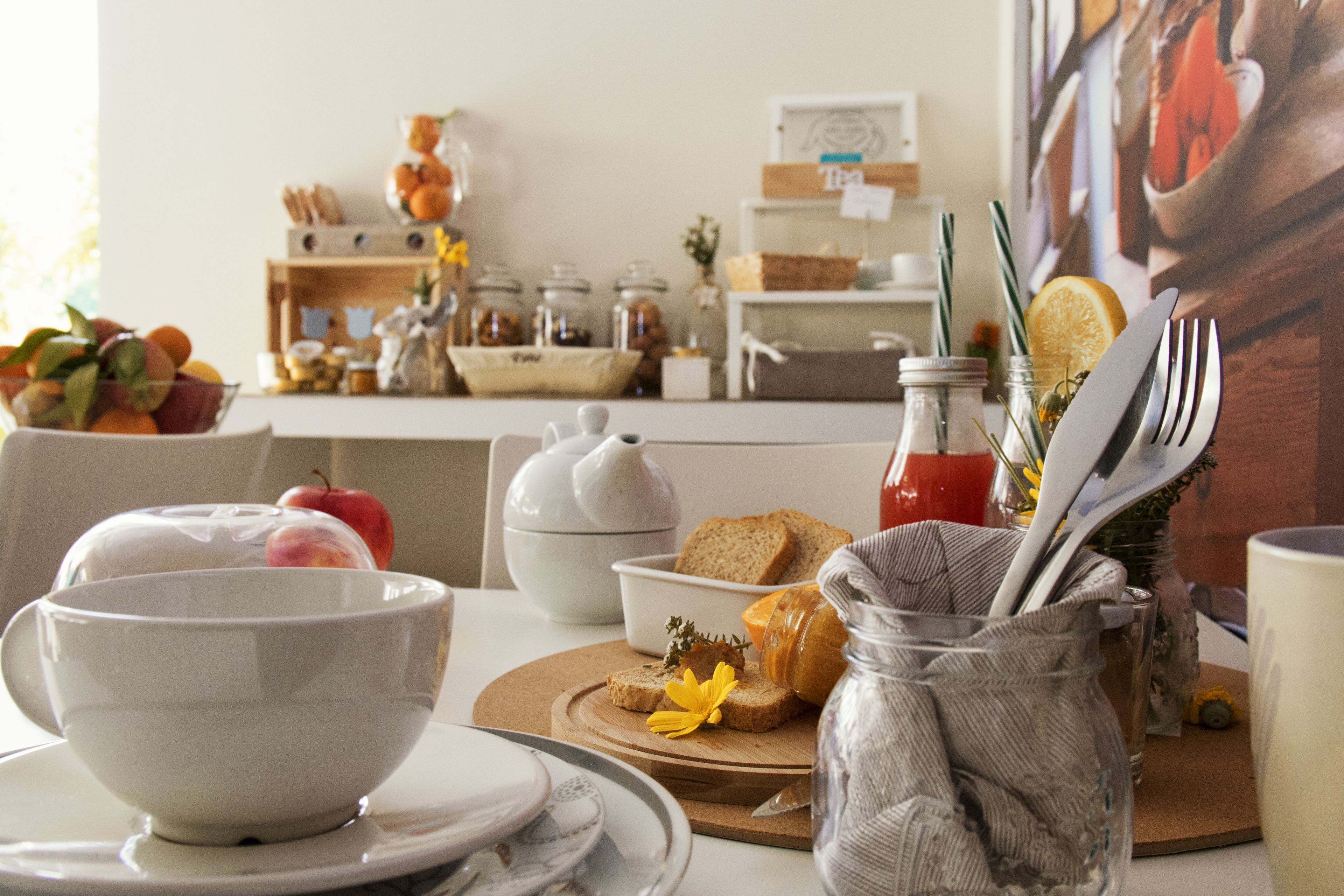 Daily buffet breakfast (EUR 7.00 per person)