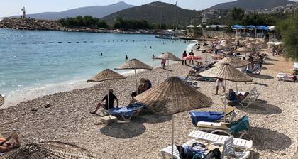 Stonehaus Apart Dublex 3 + 1 avec Jakuzzi et vue sur la mer Kalkan n ° 5