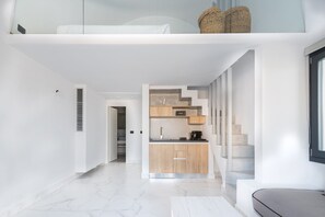 Svit Superior - privat pool | Eget kök | Kylskåp, espressobryggare, kaffe- och tebryggare och vattenkokare