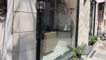 Entrada de la propiedad