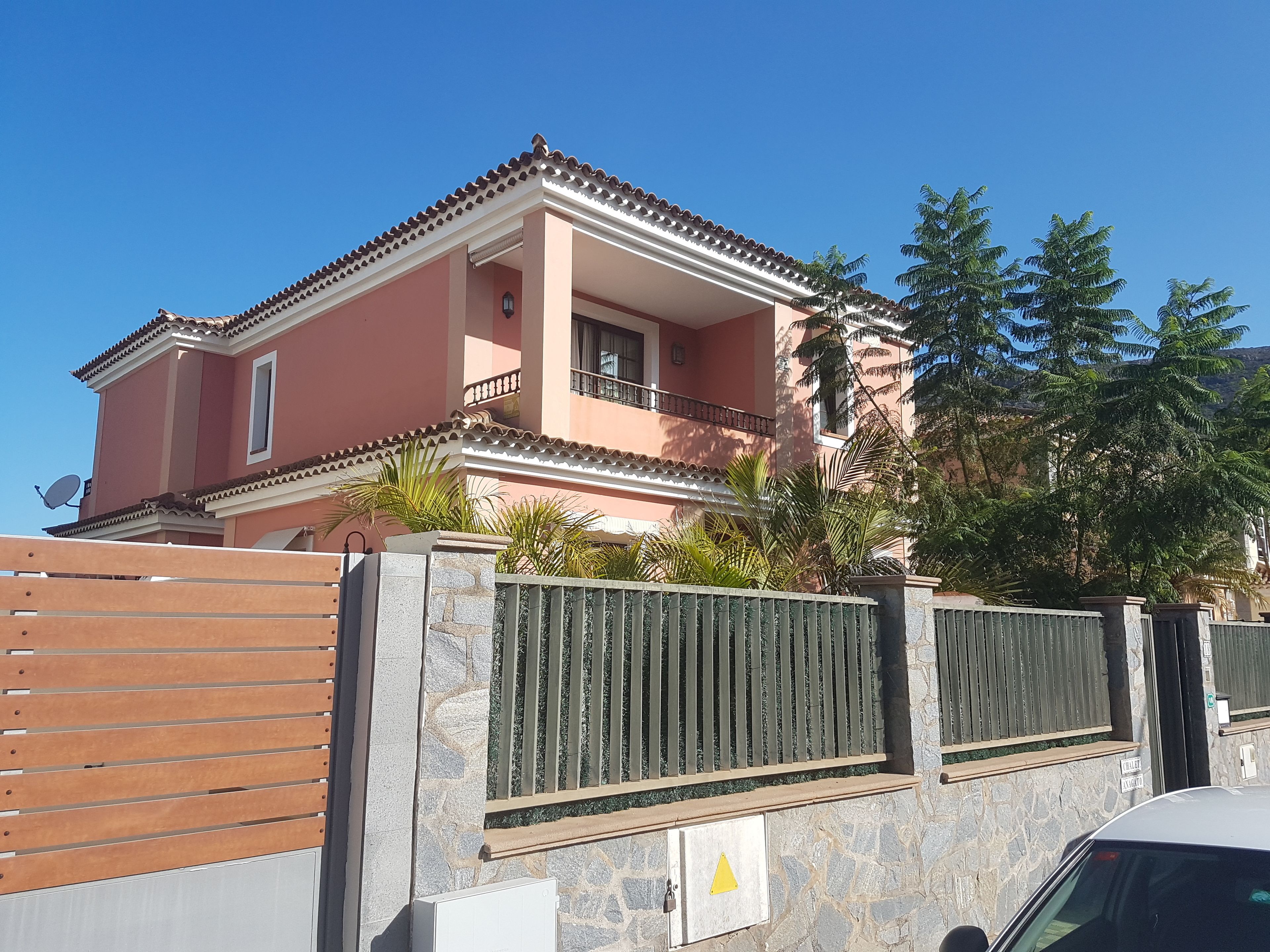 Voorkant van accommodatie