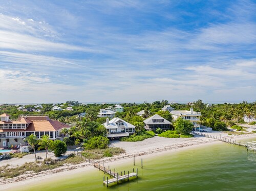 TARPON COVE - Coastal island home on a private island. New outdoor deck/fire pit