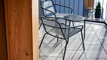 Double Room "BergMagie" | Teras/veranda