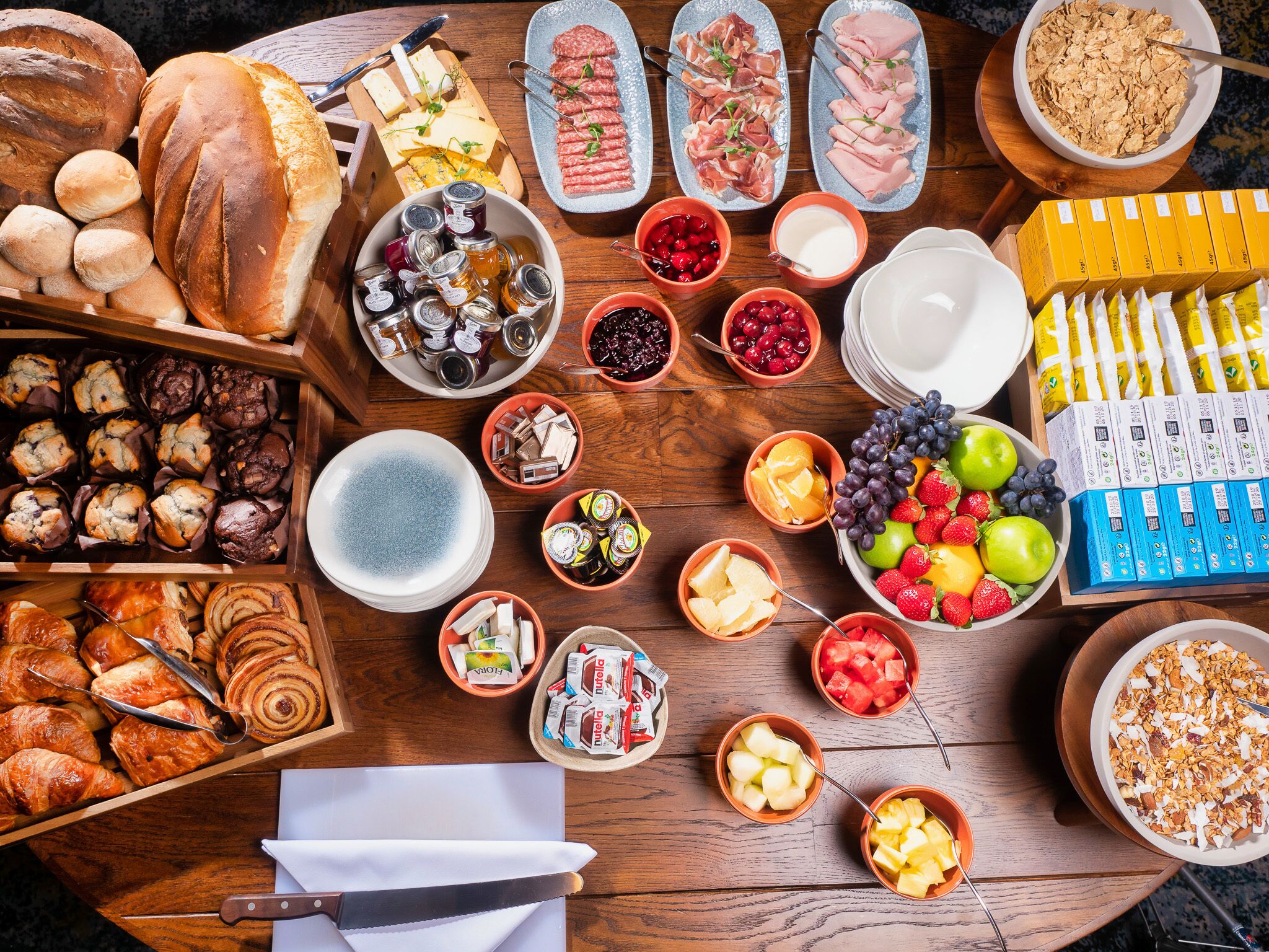 Daily full breakfast (GBP 18.95 per person)