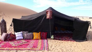 Terrace/patio - Bivouac Les Touareg Chez Bachir (Taouz)