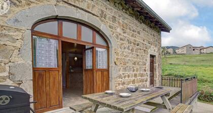 Charming cottage for 11 with pets allowed and wood stove, Livradois-Forez