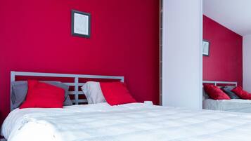 2 slaapkamers, wifi, beddengoed