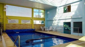 Indoor pool, outdoor pool - Schenkel Hotel (Tramandai)