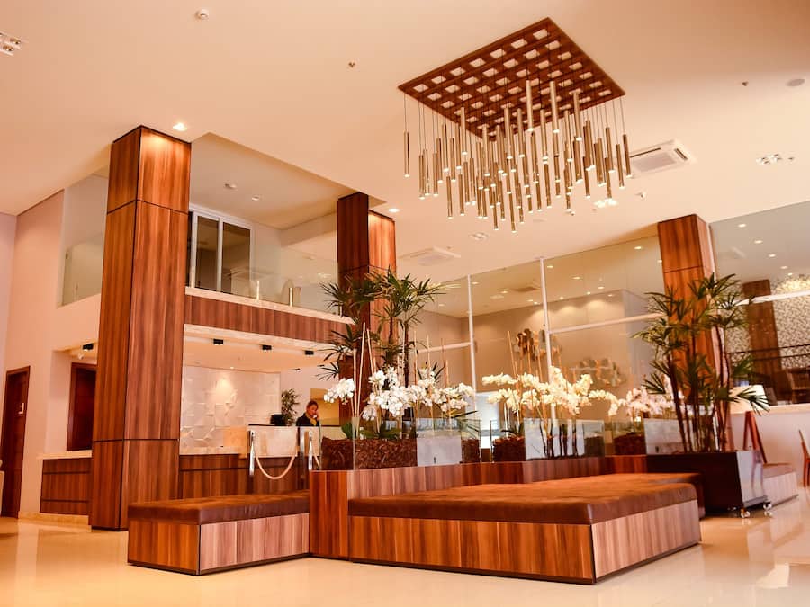 Lobby sitting area
