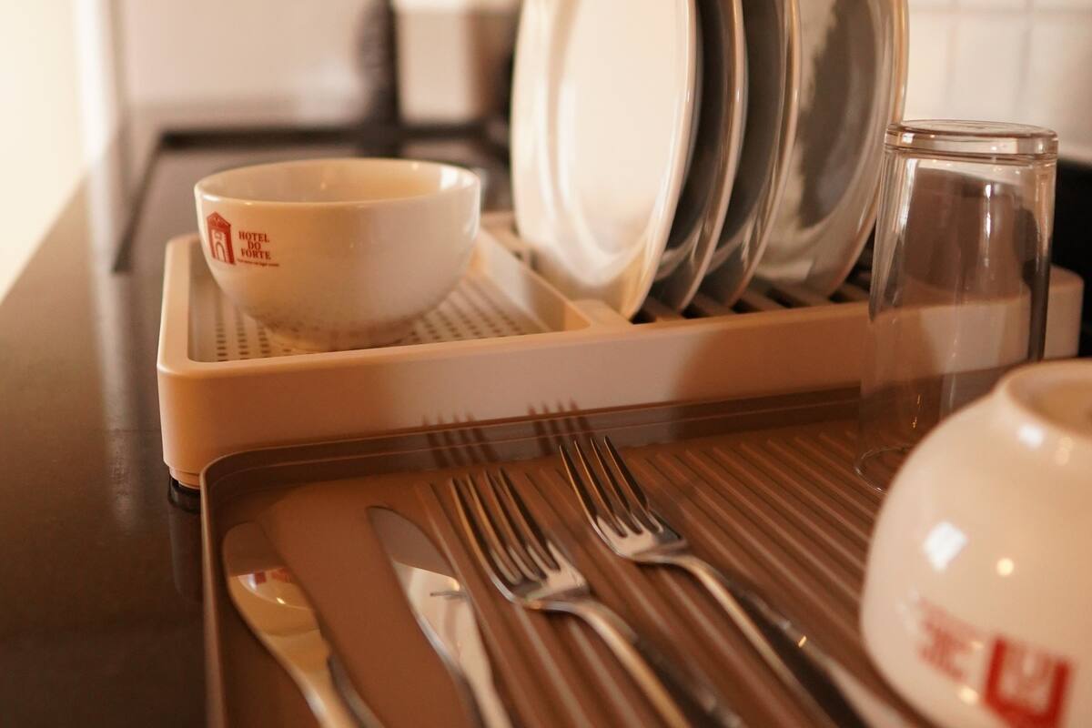 premium suite | 1 bedroom, desk, laptop workspace, blackout curtains