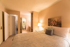 1 makuuhuone, vuodevaatteet