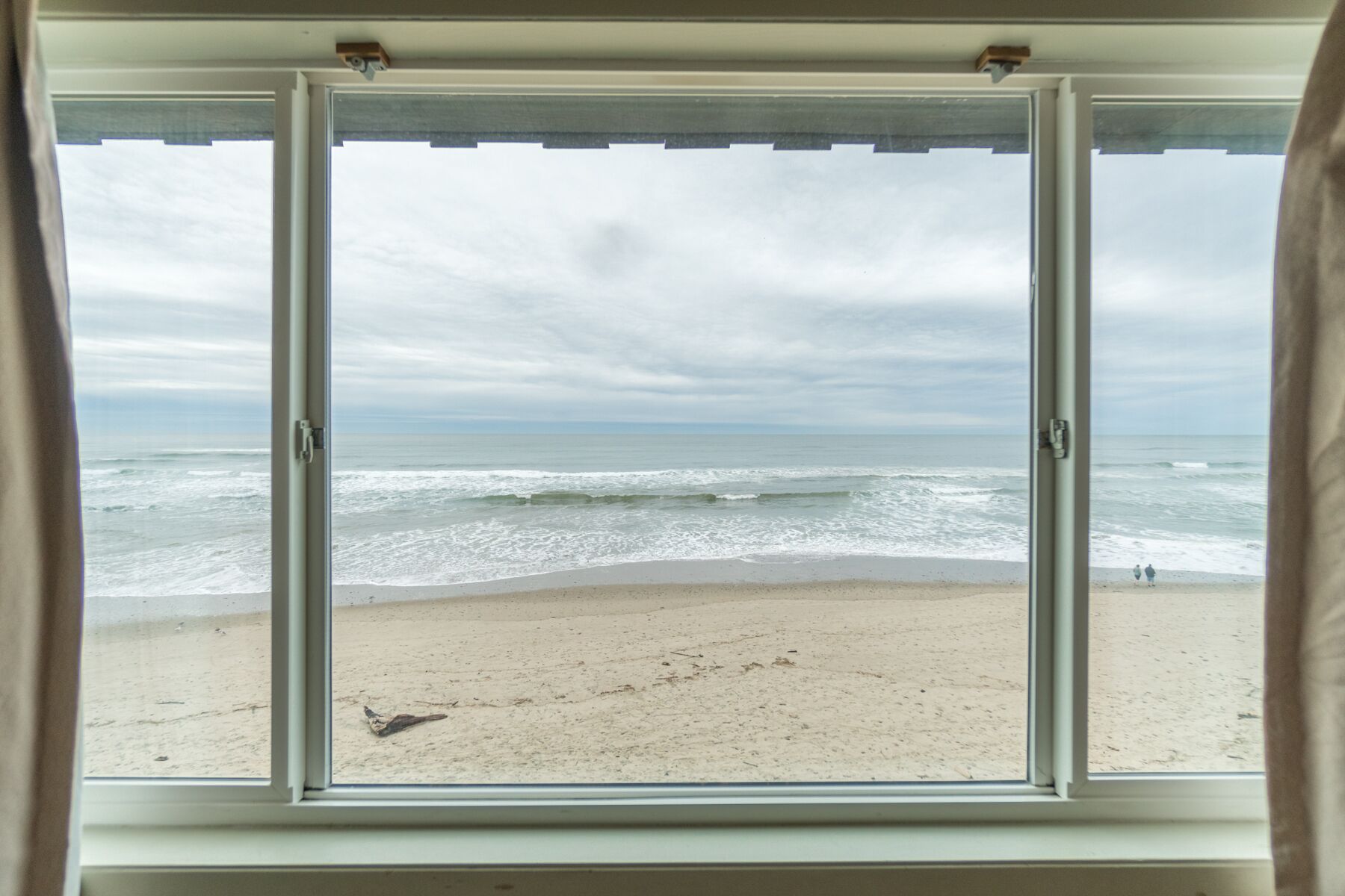Accommodatie ligt op het strand
