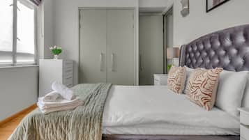 Apartamento exclusivo, 1 quarto, para não fumantes, cozinha americana | 1 quarto, ferros/tábuas de passar roupa, berços (sobretaxa)