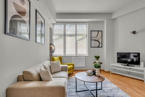Exclusive-Apartment, 1 Schlafzimmer, Nichtraucher, Kochnische | Ausblick vom Zimmer