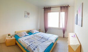 2 chambres, draps fournis