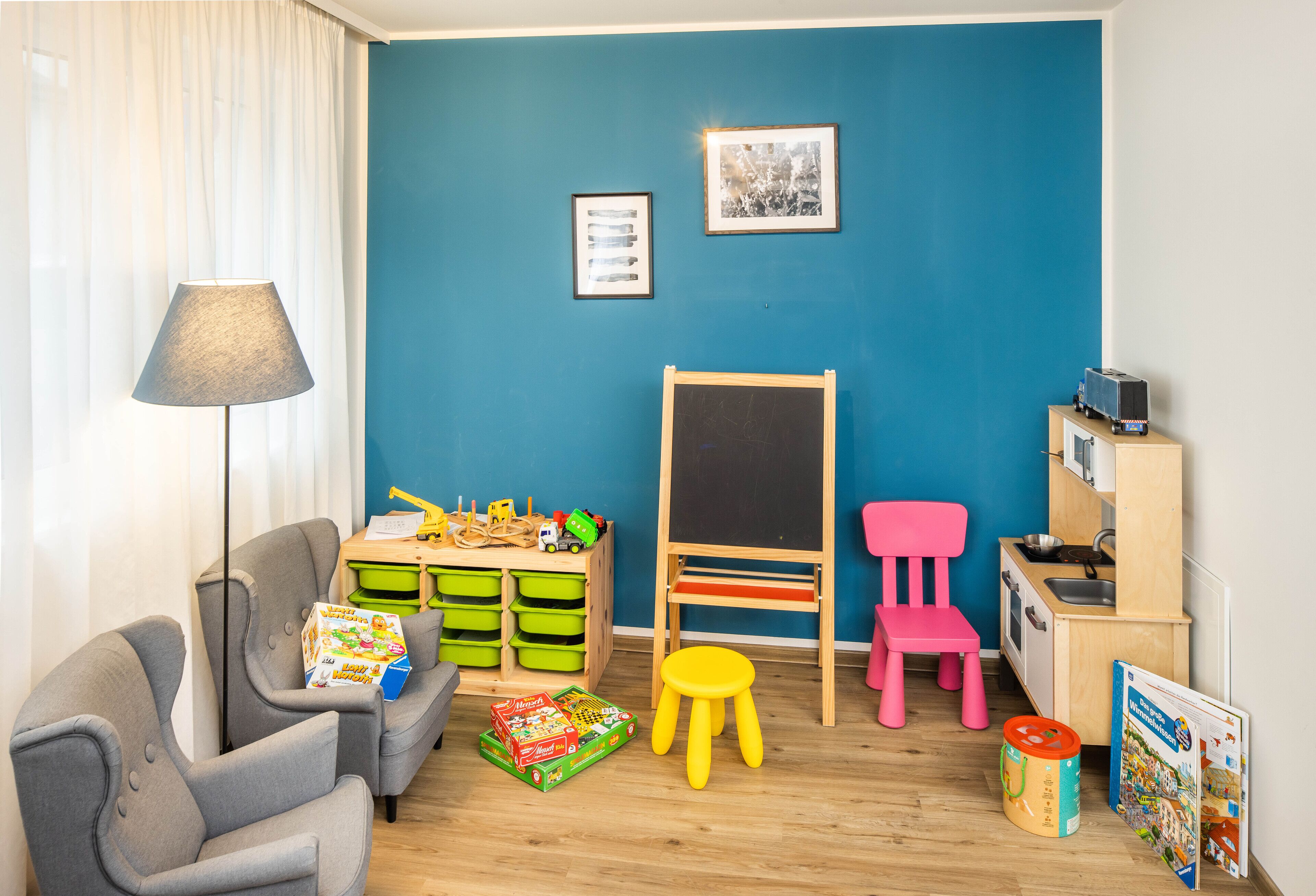Innendørs lekeområde for barn