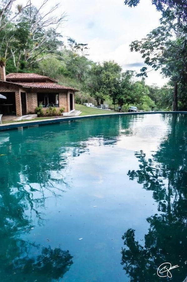 Outdoor pool - Hotel Fazenda Brejo (Saloa)