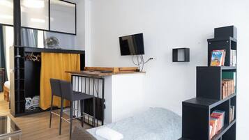 1 Schlafzimmer, Bügeleisen/Bügelbrett, WLAN, Bettwäsche