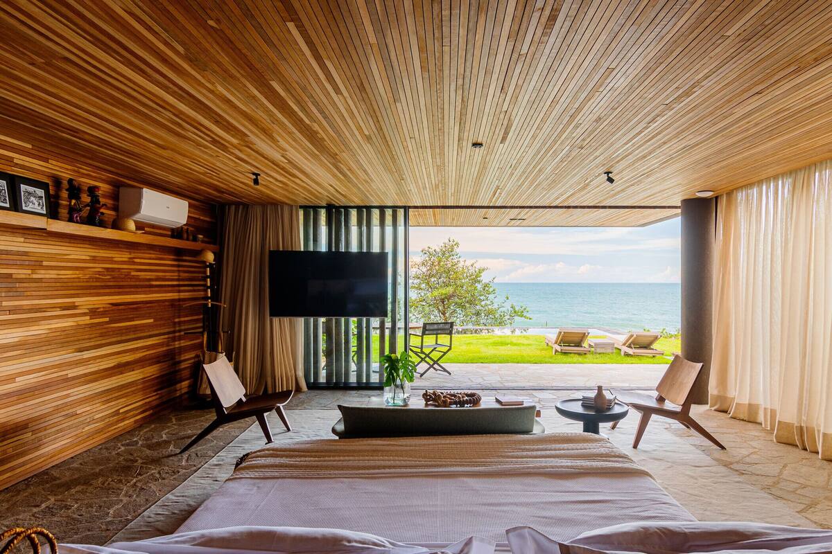 presidential bungalow, sauna (vila nordestina carmel) | view from room