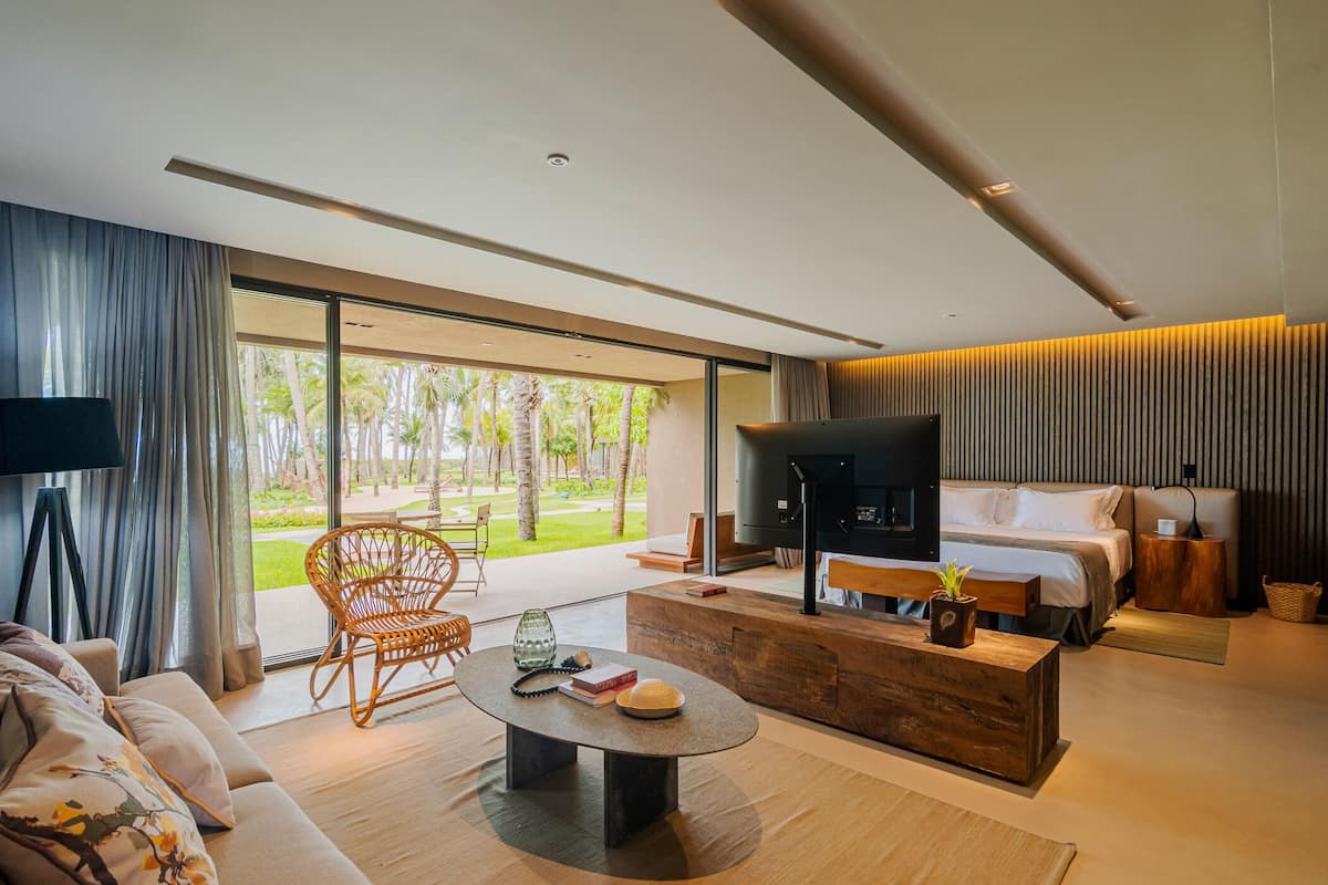 2 habitaciones, ropa de cama de alta calidad y colchones con pillow-top