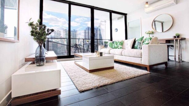 Apartment (2 Bedrooms) | Living room | TV - 27 Docklands (Docklands)