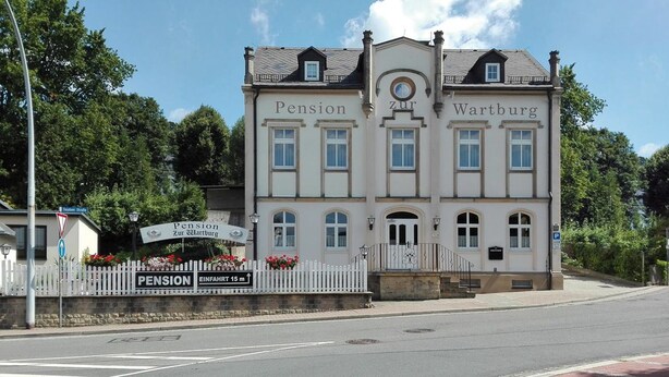 Fassade der Unterkunft