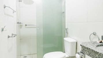 Shower, towels