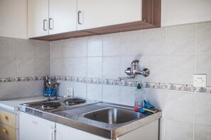 Leilighet, 1 soverom (Jug 1) | Eget tekjøkken | Kjøleskap, kokeplater og kjøkkenutstyr