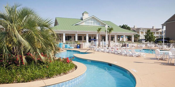 Indoor pool, outdoor pool