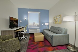 49-tommers LED-tv med kabelkanaler, tv, Netflix