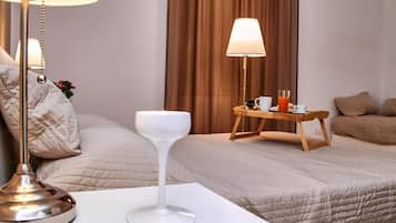 Una cassaforte in camera, insonorizzazione, Wi-Fi gratuito, lenzuola