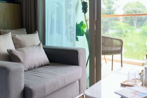 Deluxe-værelse - 2 enkeltsenge - ikke-ryger - udsigt til lagune | Pengeskab på værelset, individuelt design, individuel indretning