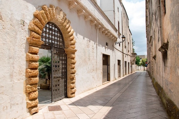 Entrada al alojamiento