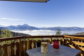 Studio, Balcony (328C  Cleaning Fee CHF 30,00) | Balcony - Villars Bristol Apartments (Ollon)