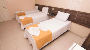 Frigobar, Wi-Fi de cortesia, roupa de cama