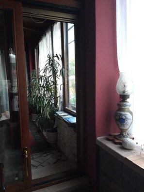 Interior entrance