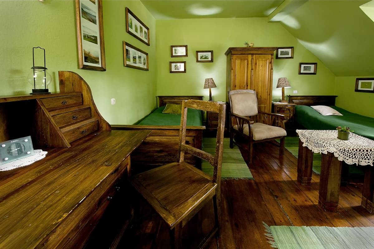 Decoración personalizada, muebles diferentes y escritorio