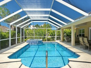 House, Multiple Beds (951 Dolphin Court) | Pool | A heated pool - 951 Dolphin Court (Marco Island)