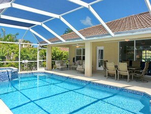Ferienhaus, Mehrere Betten (951 Dolphin Court) | Pool | Beheizter Pool