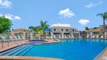 Condo, Multiple Beds (Relaxing townhome condo with pool nea) | Pool | A heated pool