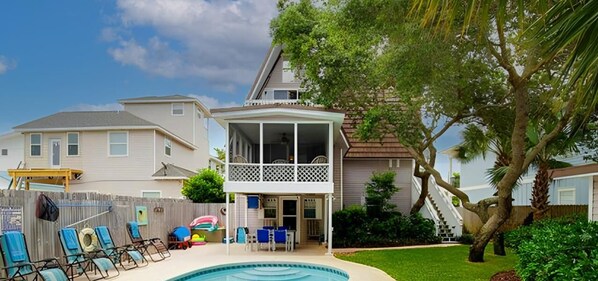 Outdoor pool, a heated pool - Spring Sale 4BR Home w/heated pool 2-min to beach! (Destin)